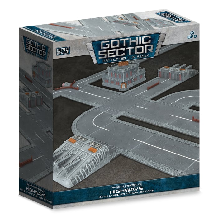 Gothic Sector Terrain Gale Force Nine Mundus Imperialis - Civil Defense Bastion New Battlefield In A Box BIAB