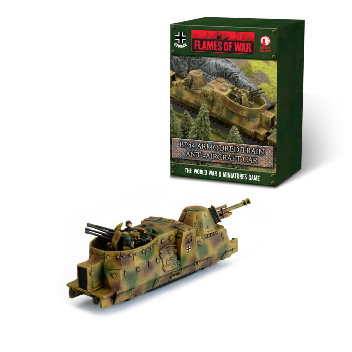 BP44 Armoured Train Anti-aircraft Car